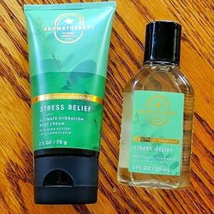 NWT Bath & Body Works Eucalyputus & Spearmint Body Cream & Body Wash